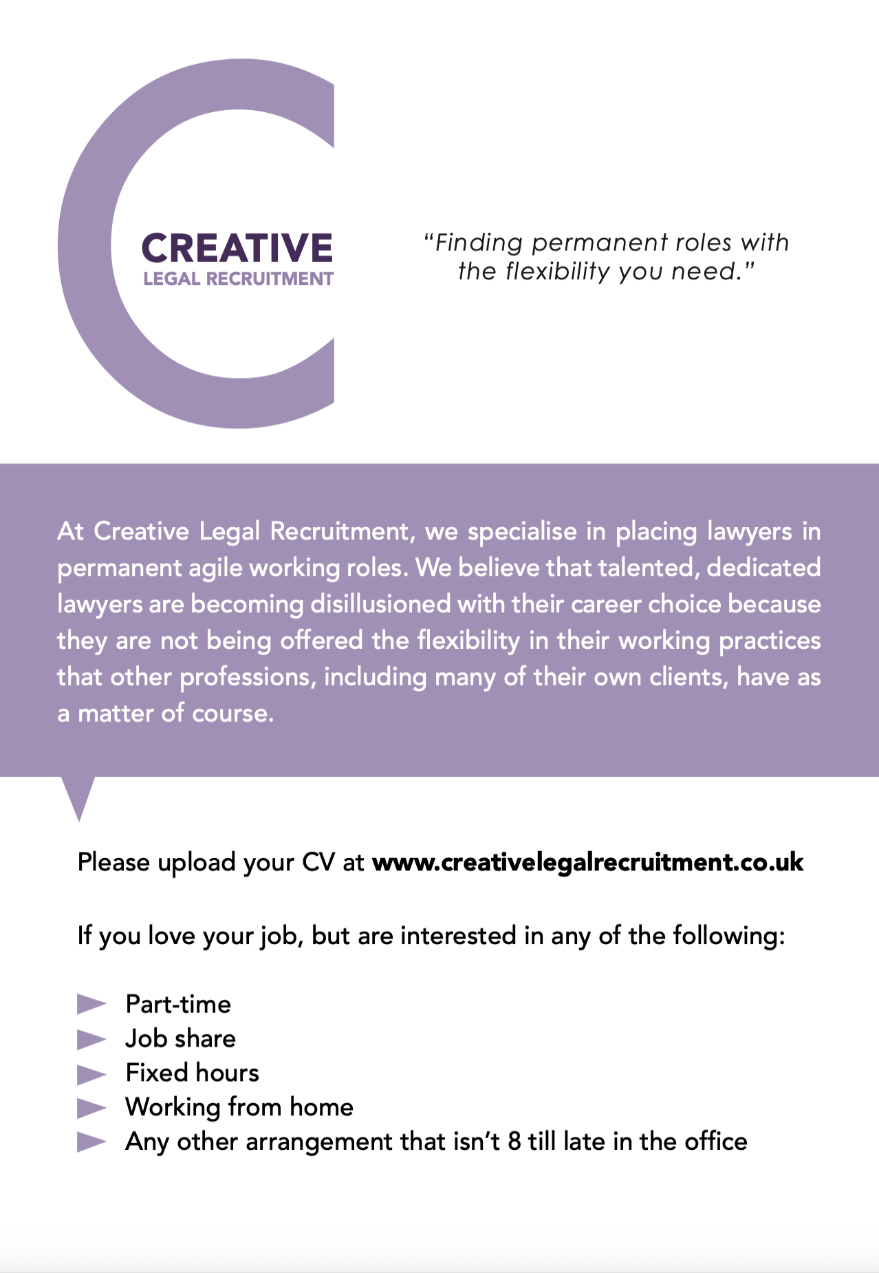 Creative Legal Recruitment